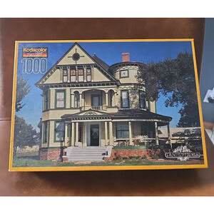 Vintage 1996 RoseArt Kodacolor Bluebonnet Drive Texas 1000 Piece Jigsaw Puzzle